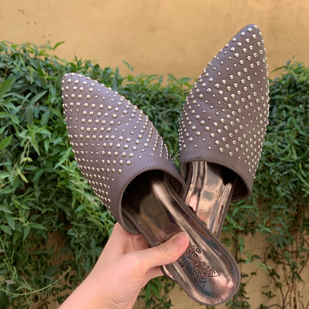 Beast Fashion Studded mules | Flats